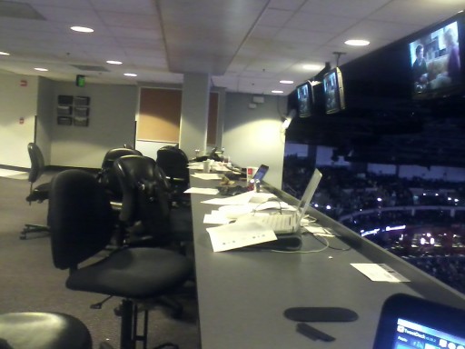 Empty Pressbox