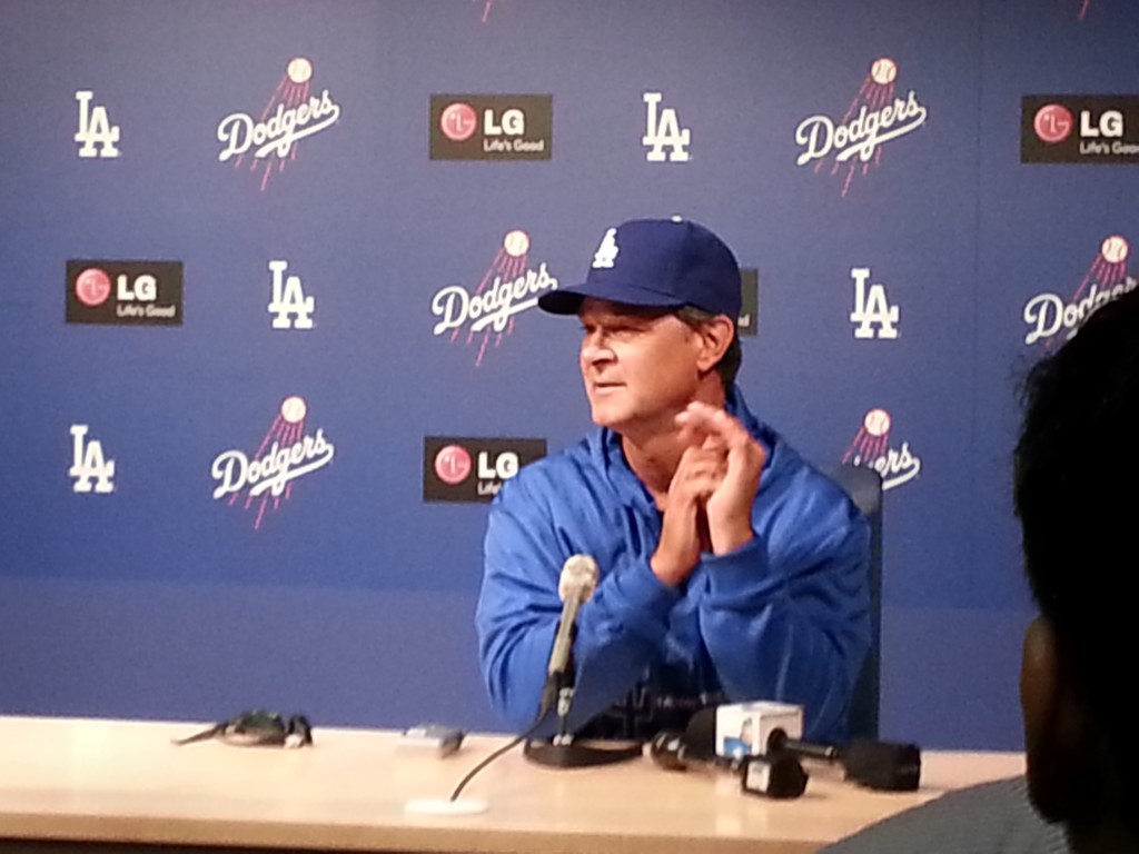 Don Mattingly Presser