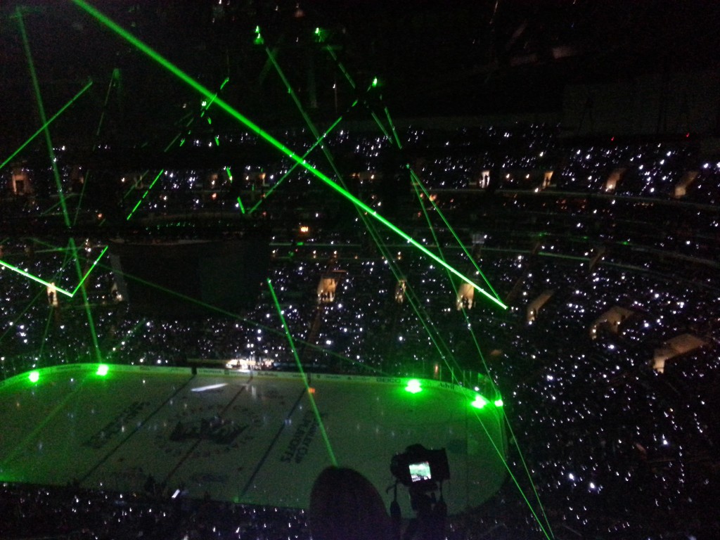 Kings Pregame Lights