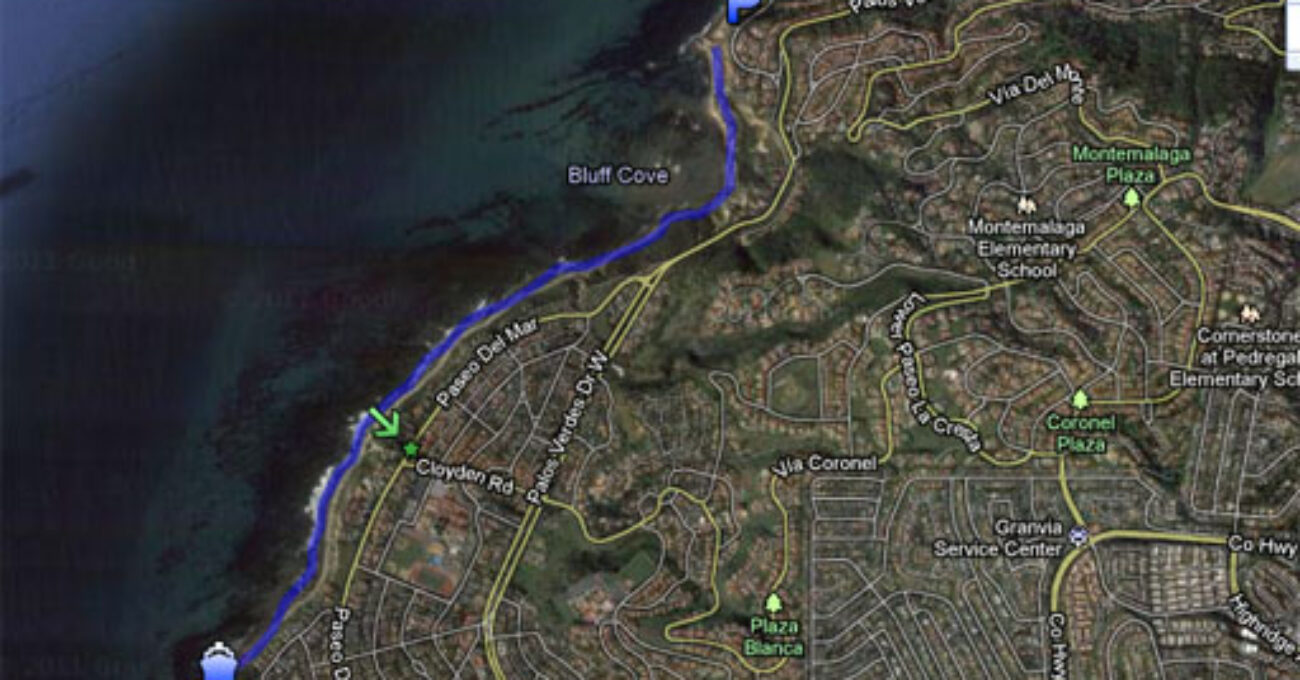 Bluff Cove Map