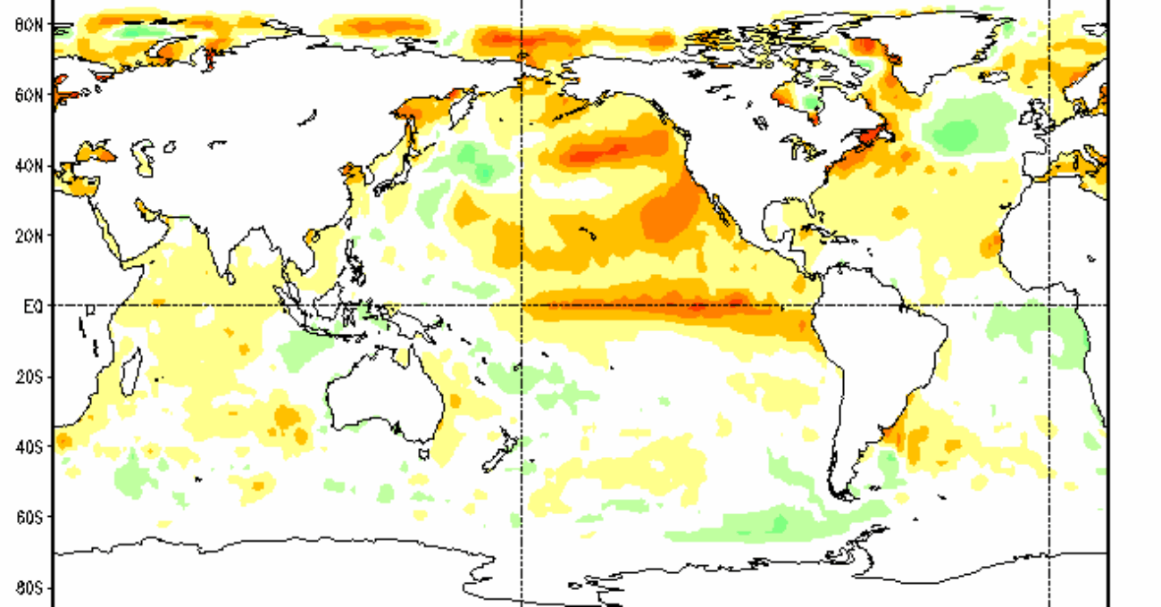 Sea Surface Temperature Anomolies