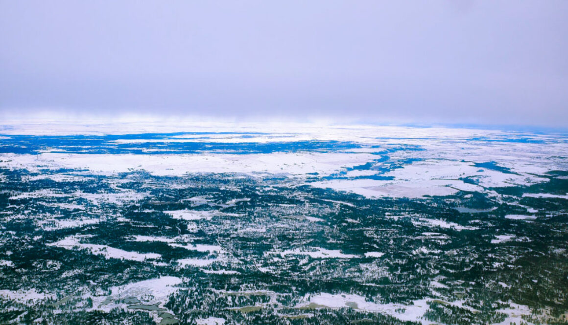 Approaching Spokane by Air