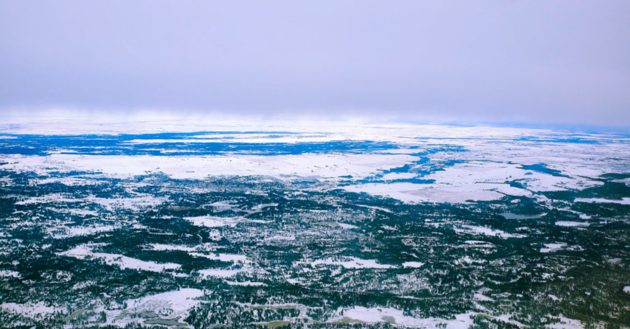 Approaching Spokane by Air