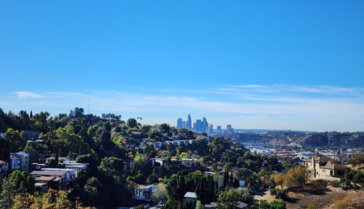 Looking Towards Home from Debs Park