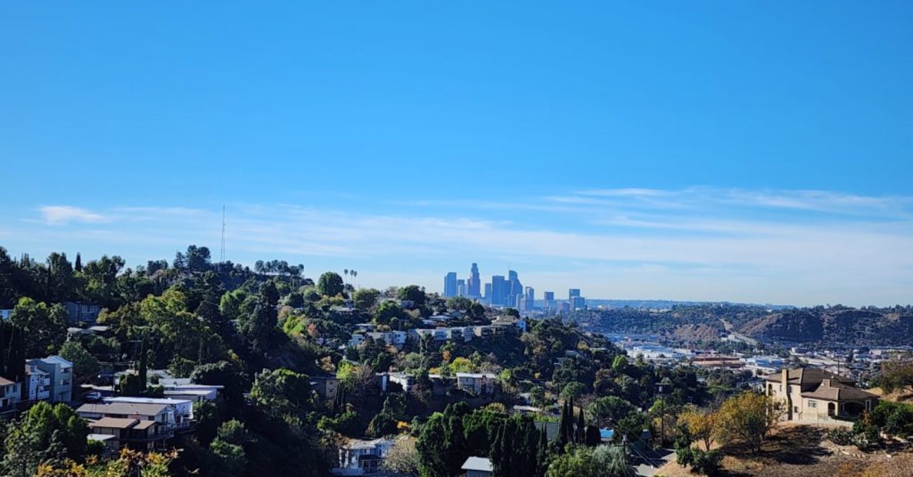 Looking Towards Home from Debs Park